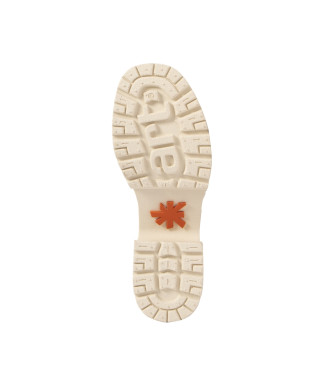 Art Beżowe skórzane sandały 1829 - Wysokość obcasa 6 cm