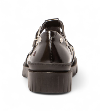 Art 1834S Chaussures Oxford en cuir noir