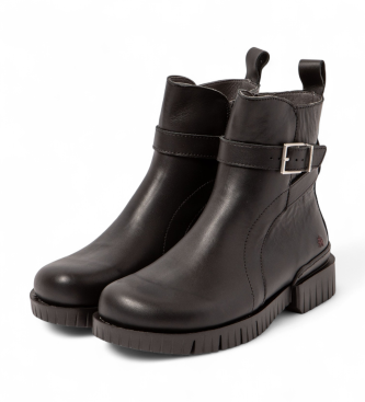 Art 1837 Oxford Leather Ankle Boots black
