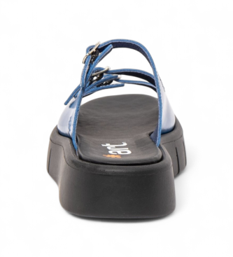 Art Skórzane sandały 1847 Malaga niebieskie