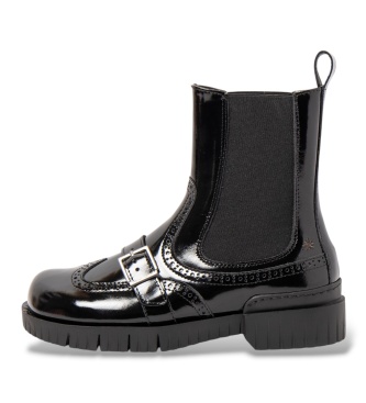 Art Bottines en cuir 1848 Oxford noir
