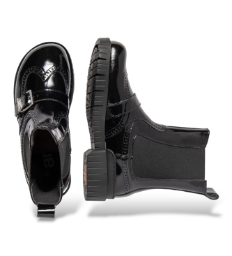 Art Bottines en cuir 1848 Oxford noir