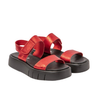 Art Leder-Sandalen 1854F Malaga rot