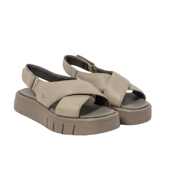 Art Leather Sandals 1855 Malaga grey