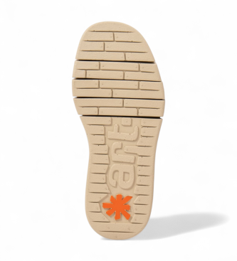 Art Skórzane sandały 1855 Malaga zielone