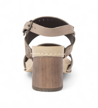 Art Sandalias de Piel 1864 Wish gris