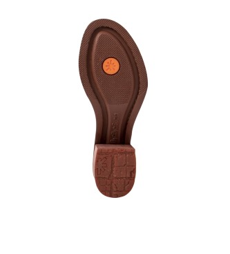 Art Leather Sandals 1872 I Wish brown -Heel height 6,5cm