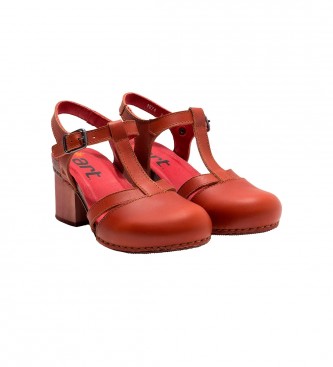 Happening Panorama Uberettiget Art Læder sandaler 1874 I Wish rød -Hælhøjde 6,5cm - Esdemarca butik med  fodtøj, mode og tilbehør - bedste mærker i sko og designersko