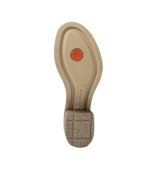 Art Leren sandalen 1874 I Wish beige -Hoogte hak 6,5cm