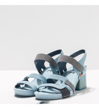 Art Sandalias de piel Grass Waxed Sky-Vaquero I Wish azul -Altura tacn: 6.5cm-