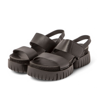 Art 1881 Madeira Ledersandalen schwarz