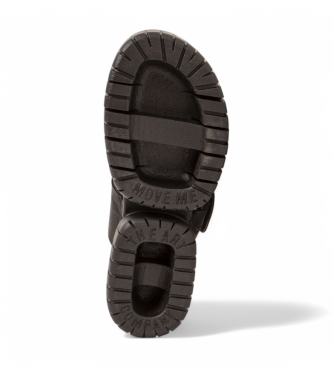 Art 1881 Madeira Ledersandalen schwarz