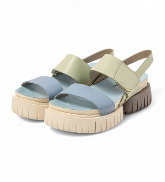 Art Sandales en cuir 1881 Madeira multicolore