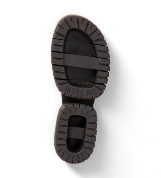 Art Skórzane sandały 1882 Madeira brązowe