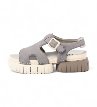 Art Skórzane sandały 1882 Madeira niebieskie