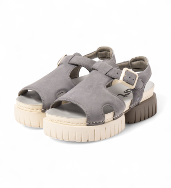 Art Skórzane sandały 1882 Madeira niebieskie