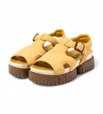 Art Skórzane sandały 1882 Madeira Yellow