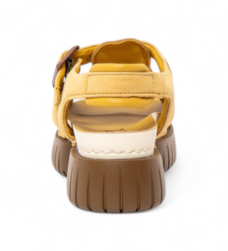 Art Skórzane sandały 1882 Madeira Yellow