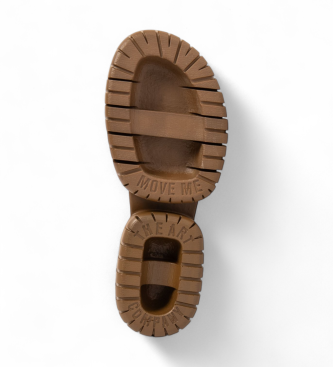 Art Skórzane sandały 1882 Madeira Yellow