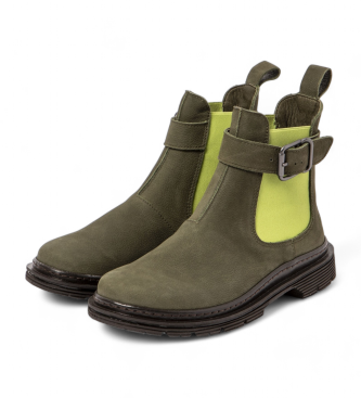 Art Leather ankle boots 1892 green