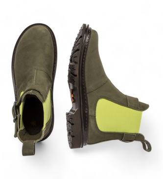 Art Bottines en cuir 1892 vert