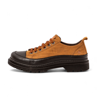Art 1894 brown nylon shoes