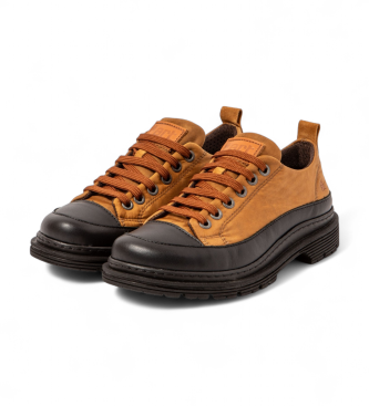 Art 1894 brown nylon shoes