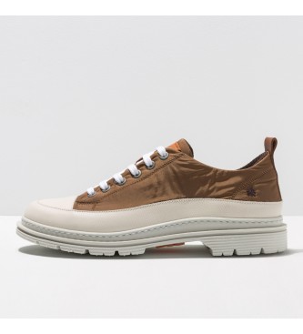 Art Birmingham Nylon Leather Sneakers brown