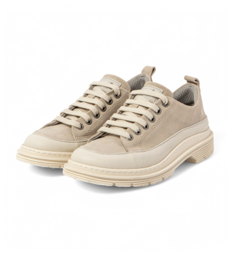 Art 1898S Birmingham beige leather shoes