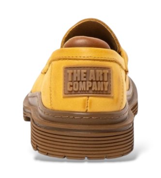 Art Mocassins de Couro 1902 Birmingham amarelo