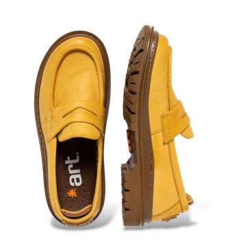 Art Mocassins de Couro 1902 Birmingham amarelo