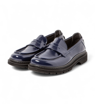 Art Leather Loafers 1902 Birmingham navy