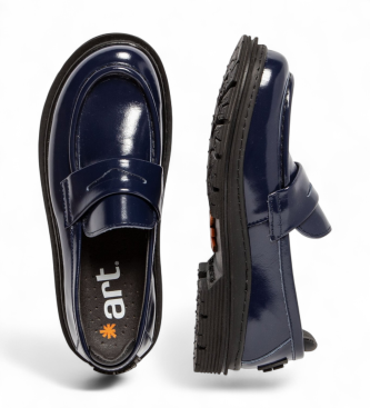 Art Leather Loafers 1902 Birmingham navy