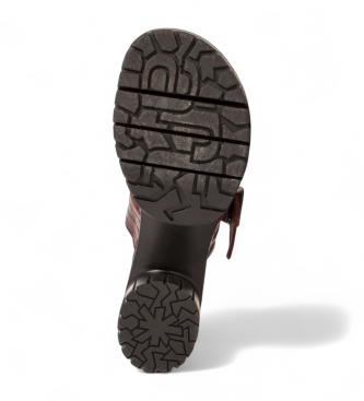Art Sandalias de piel 1922 Malibu burdeos