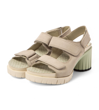 Art Leren sandalen 1923 Malibu beige