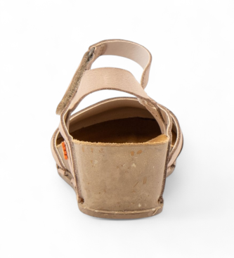 Art Leren sandalen 1931 Live beige