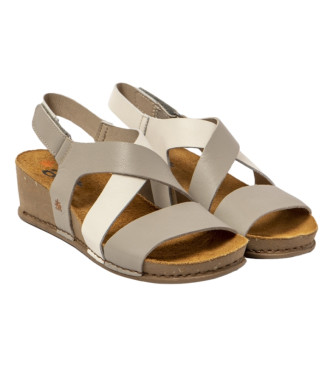 Art Leather sandals 1933 Nappa beige -height heel: 4.5cm
