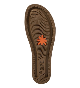 Art Skórzane sandały 1933 Nappa beżowe - wysokość obcasa: 4,5cm