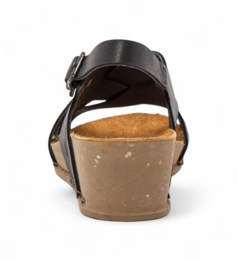 Art Leren sandalen 1934 Live zwart