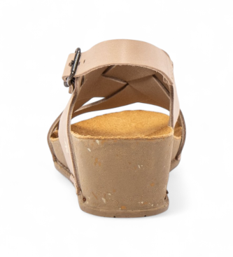 Art Sandali in pelle beige Live del 1934