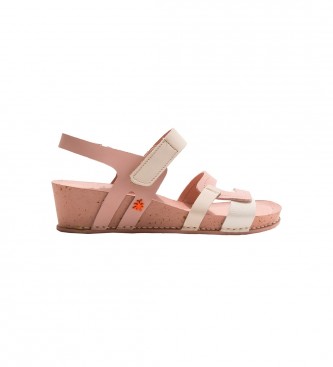 Art Leather Sandals 1941I Imagine pink -Height 4,5cm wedge