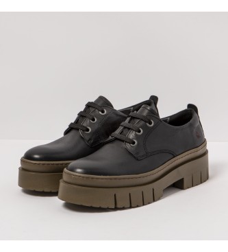 Art Lederen schoenen 1952 zwart -Helphoogte: 5 cm