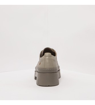 Art Lederen schoenen 1952 grijs -Helphoogte: 5 cm