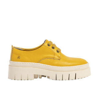 Art Sapatos de couro 1952 amarelo