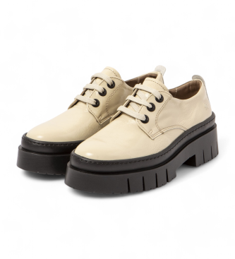 Art Lederschuhe 1952 beige