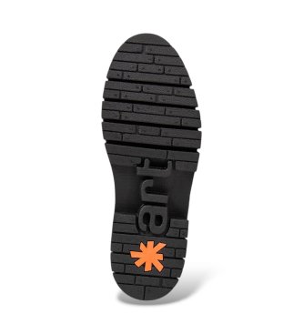Art Botins de pele 1953 Amberes preto