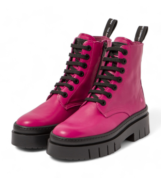 Art Leather ankle boots 1953 pink