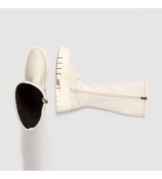 Art 1956 Nappa leather boots off-white