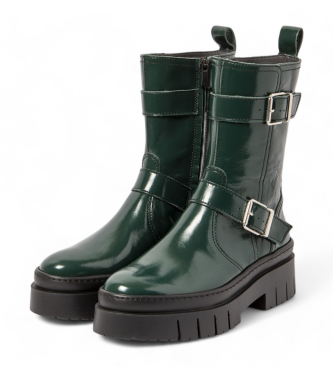 Art Botins em pele 1958 verde