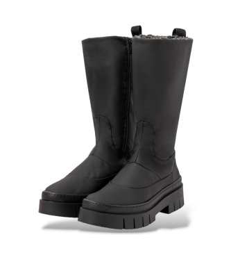 Art Bottes en cuir 1969 Anvers noir